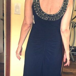 Full Length Navy Blue Gown